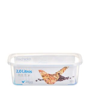 POTE RETANGULAR VOLARE BAIXO 2,0 L