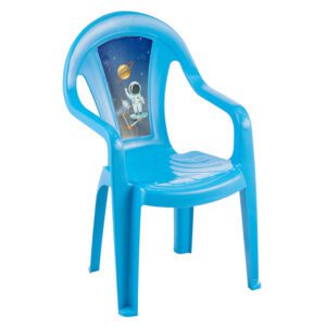 POLTRONA INFANTIL STILE ASTRONAUTA AZUL