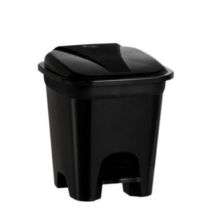 LIXEIRA QUADRADA C/PEDAL ECCOLOGIC 7,5 L