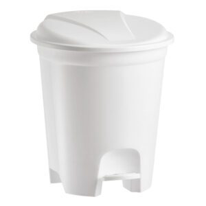 LIXEIRA REDONDA C/PEDAL LAVANNA 12,0 L BRANCA