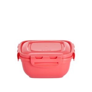 POTE QUADRADO FLIPLOCK 800 ml COLOR
