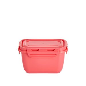 POTE RETANGULAR FLIPLOCK ALTO 550 ml COLOR