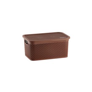 CAIXA NATURALLE RATTAN 7,5 L TABACO