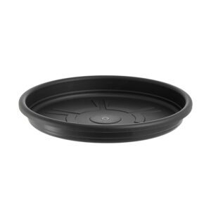 PRATO P/VASO REDONDO BELLA FIORE 35 cm PRETO