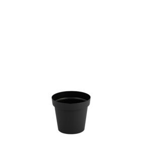 VASO REDONDO FLORATTA Nº15 1,5 L PRETO