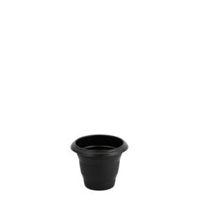 VASO REDONDO BELLA FIORE Nº17 1,7 L PRETO
