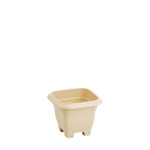 VASO QUADRADO BELLA FIORE Nº17 1,9 L AREIA