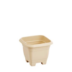 VASO QUADRADO BELLA FIORE Nº 22 4,3 L AREIA