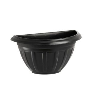 VASO DE PAREDE BELLA FIORE 1,7 L PRETO