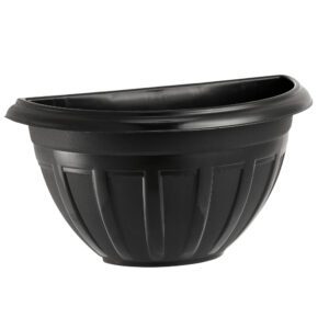 VASO DE PAREDE BELLA FIORE 3,3 L PRETO