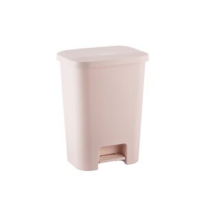 LIXEIRA RETANGULAR DECORATTA C/ PEDAL 25,0 L