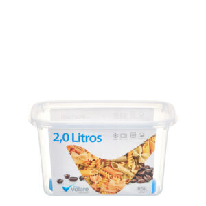 POTE RETANGULAR VOLARE 2,0 L