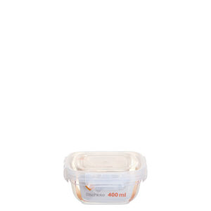 POTE QUADRADO FLIPLOCK 400 ml