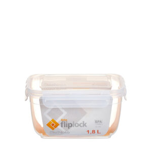 POTE RETANGULAR FLIPLOCK 1,8 L ALTO