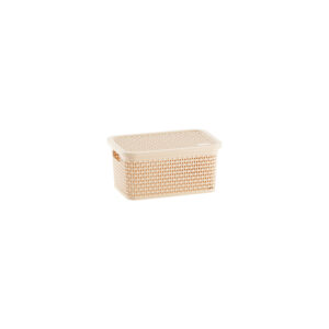 CAIXA NATURALLE RATTAN 2,5 L AREIA