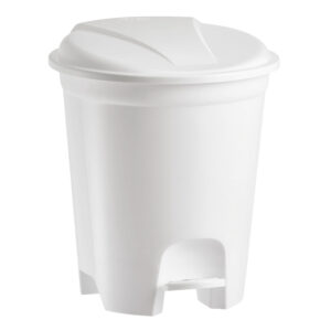 LIXEIRA REDONDA LAVANNA C/PEDAL 12,0 L BRANCA