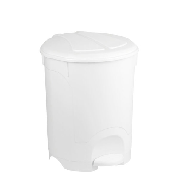 LIXEIRA LAVANNA C/PEDAL 34,0 L BRANCA