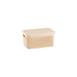 CAIXA NATURALLE RATTAN 4,0 L AREIA