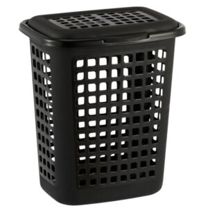 CESTO TELADO RETANGULAR ECCOLOGIC C/TAMPA 60,0 L