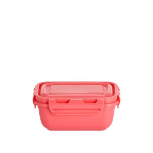 POTE RETANGULAR FLIPLOCK 400 ml COLOR