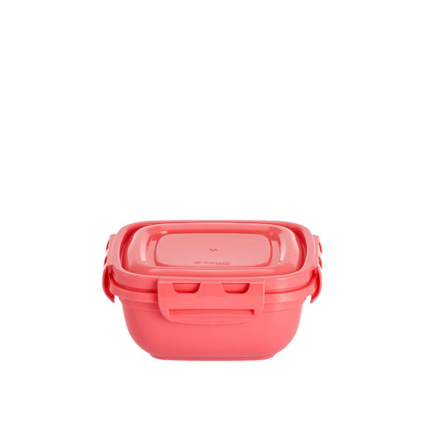 POTE QUADRADO FLIPLOCK 400 ml COLOR