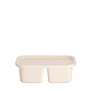 POTE RETANGULAR VOLARE C/ DIVISÓRIA 1,1 L COLOR