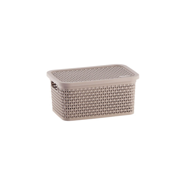 CAIXA NATURALLE RATTAN 7,5 L CAPPUCINO