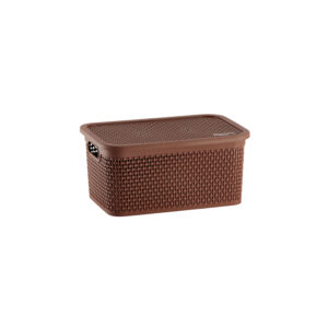 CAIXA NATURALLE RATTAN 7,5 L TABACO