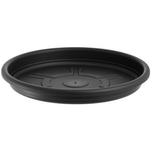 PRATO P/VASO REDONDO BELLA FIORE 42 CM PRETO