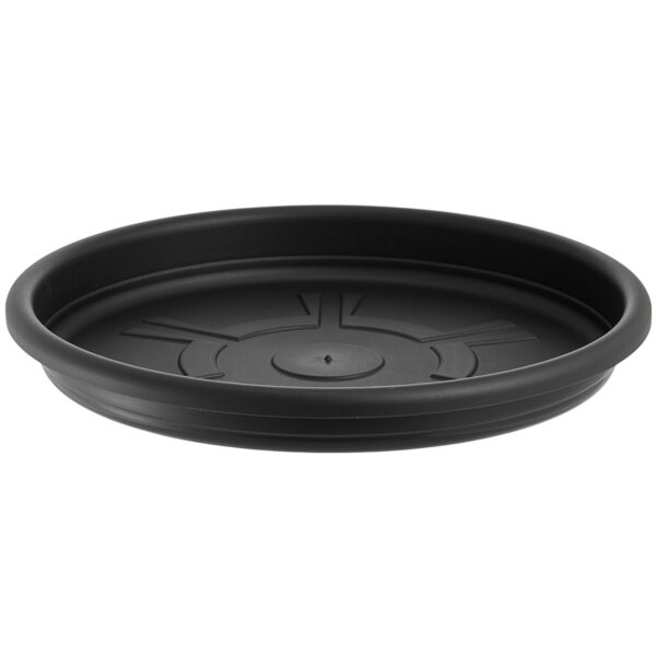 PRATO P/VASO REDONDO BELLA FIORE 42 CM PRETO