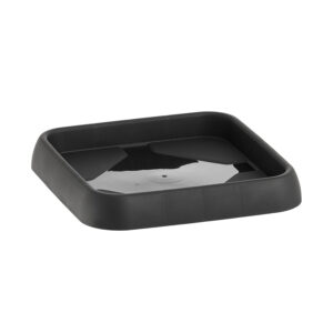 PRATO VASO COLUNA FLORATTA M PRETO