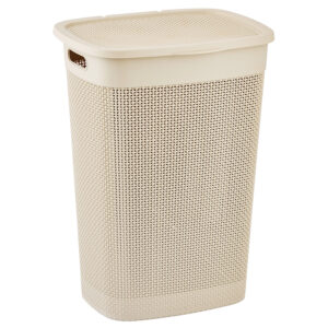 CESTO NATURALLE RATTAN C/TAMPA 55,0 L AREIA