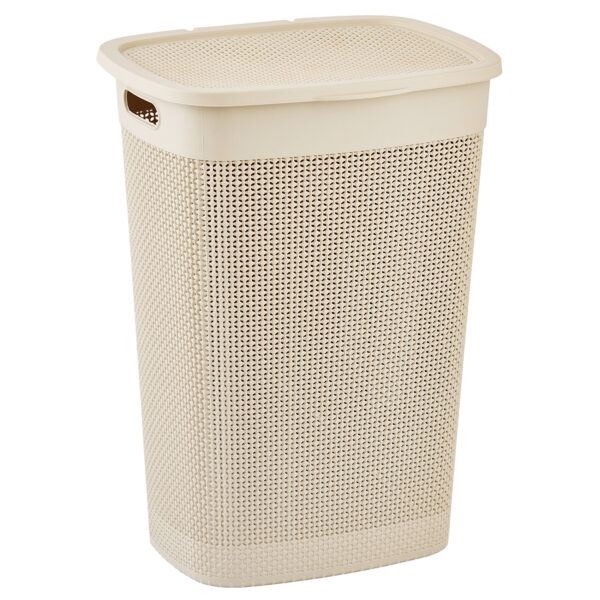 CESTO NATURALLE RATTAN C/TAMPA 55,0 L AREIA