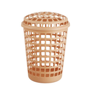 CESTO TELADO REDONDO LAVANNA C/TAMPA 60,0 L ROSE