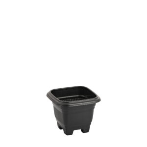 VASO QUADRADO BELLA FIORE Nº17 1,9 L PRETO