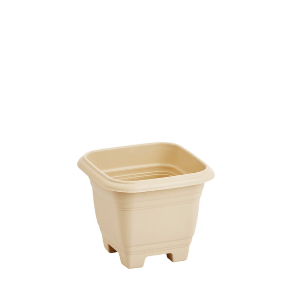 VASO QUADRADO BELLA FIORE Nº 22 4,3 L AREIA