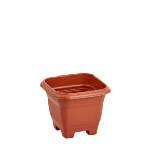 VASO QUADRADO BELLA FIORE Nº 22 4,3 L TELHA