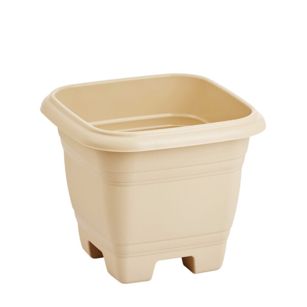 VASO QUADRADO BELLA FIORE Nº35 17,5 L AREIA