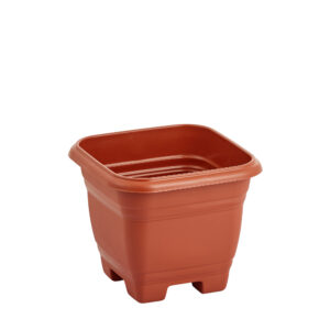 VASO QUADRADO BELLA FIORE Nº 28 9,7 L TELHA