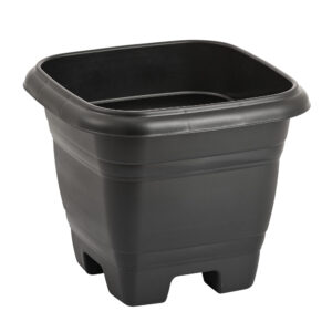 VASO QUADRADO BELLA FIORE Nº 42 29,6 L PRETO
