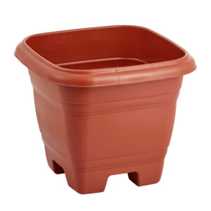 VASO QUADRADO BELLA FIORE Nº 42 29,6 L TELHA
