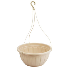 VASO REDONDO BELLA FIORE C/ ALÇA 7,5 L AREIA
