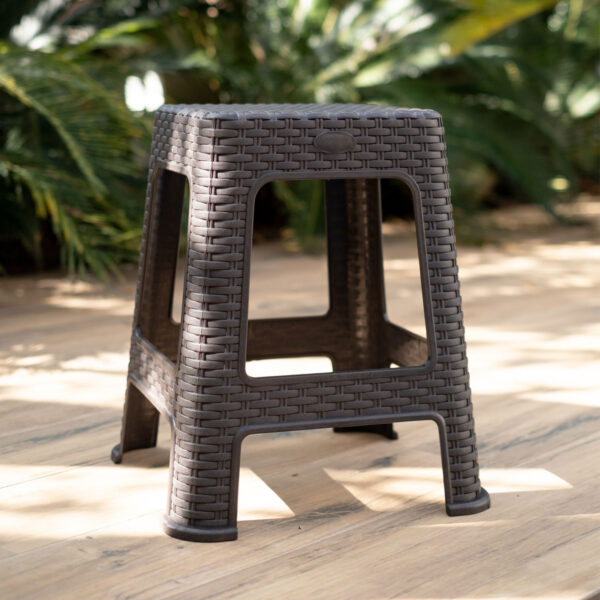 BANQUETA NATURALLE RATTAN TABACO - Imagem 2