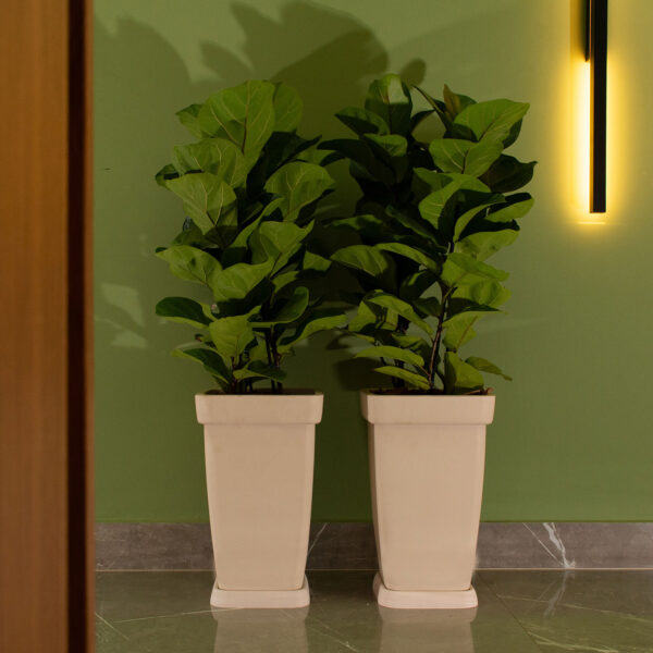 VASO COLUNA FLORATTA G 34,0 L AREIA - Imagem 2