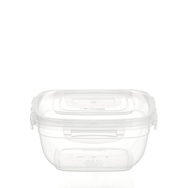 Pote Quadrado Fliplock – 2,3 L