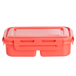 POTE RETANGULAR FLIPLOCK C/DIVISÓRIA 1,7 L COLOR