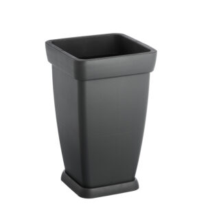 VASO COLUNA FLORATTA M C/PRATO 22,0 L PRETO
