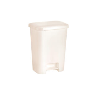 LIXEIRA RETANGULAR DECORATTA C/ PEDAL 25,0 L