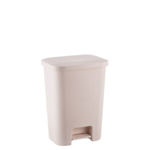 LIXEIRA RETANGULAR DECORATTA C/ PEDAL 25,0 L